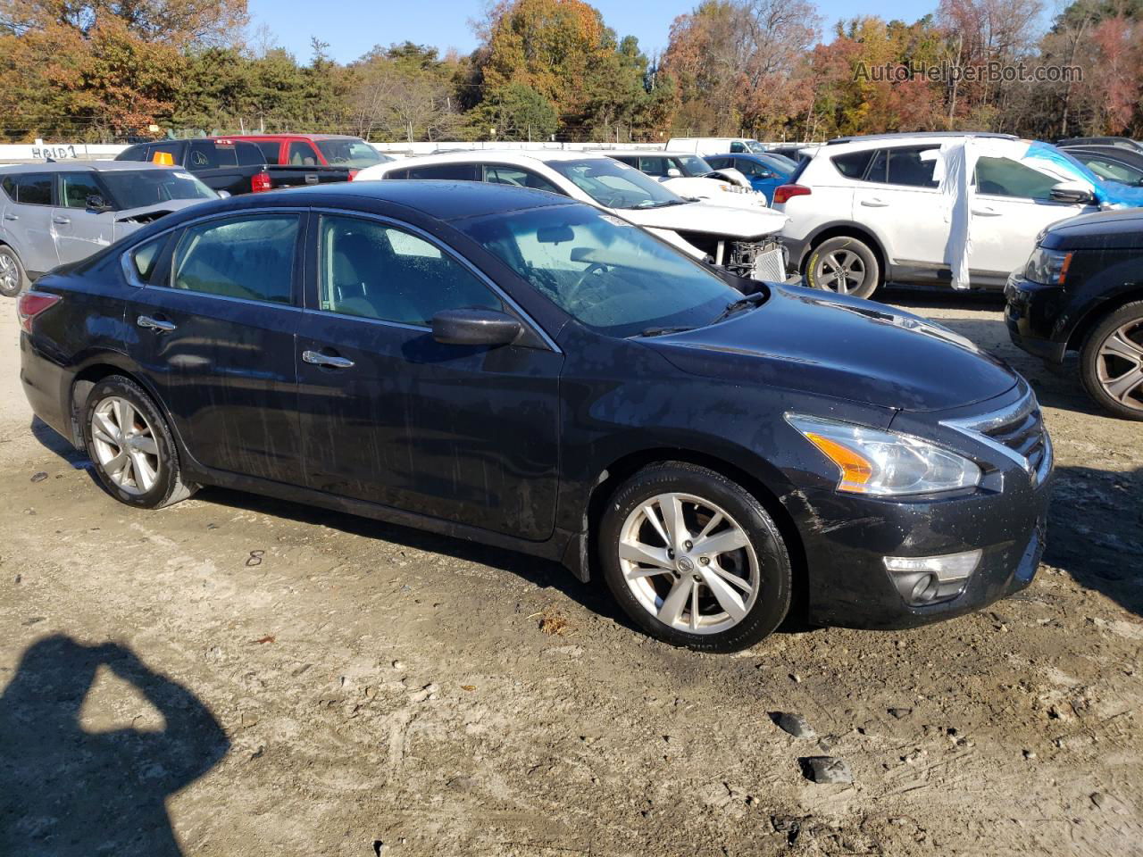 2015 Nissan Altima 2.5 Черный vin: 1N4AL3AP3FC184615