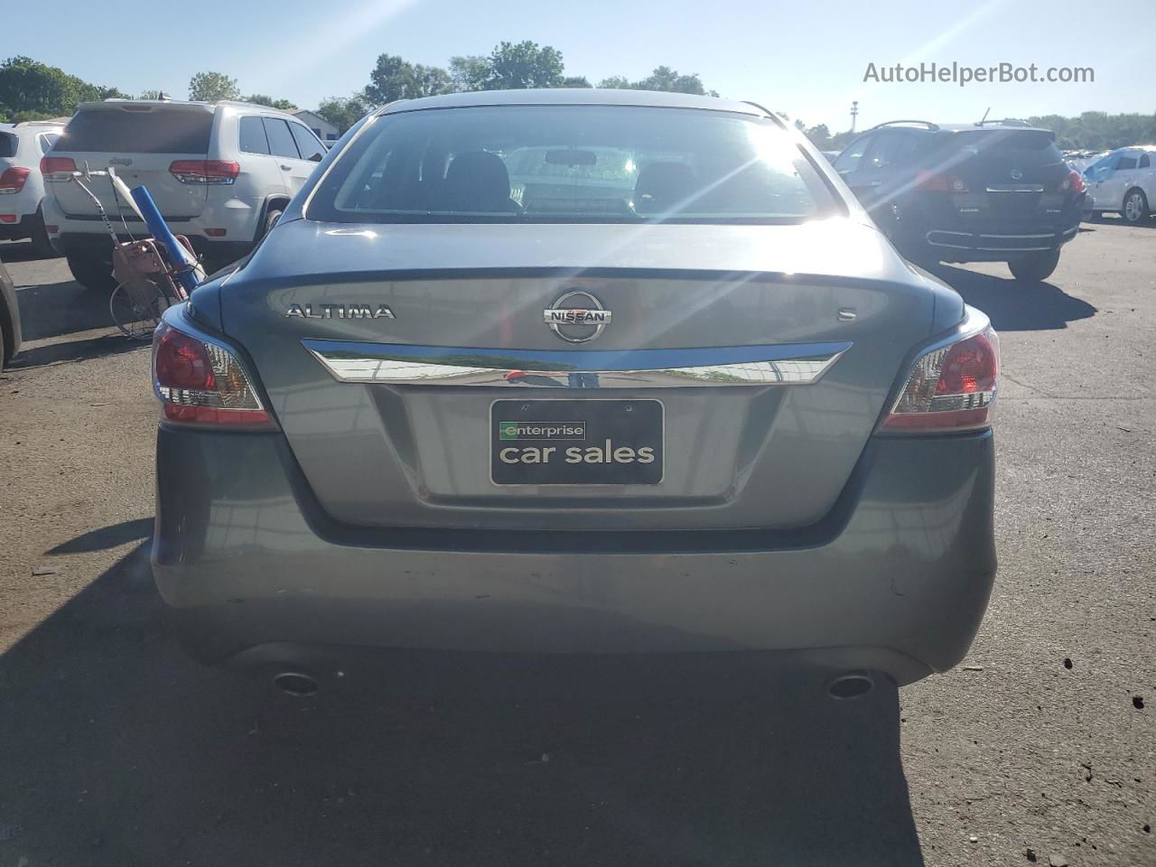 2015 Nissan Altima 2.5 Silver vin: 1N4AL3AP3FC198384