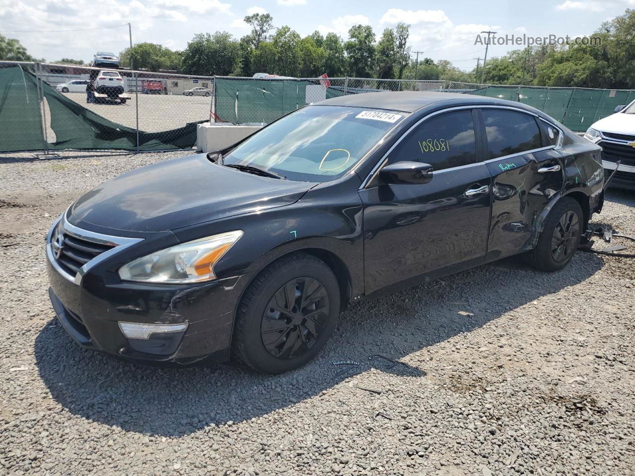 2015 Nissan Altima 2.5 Black vin: 1N4AL3AP3FC200554