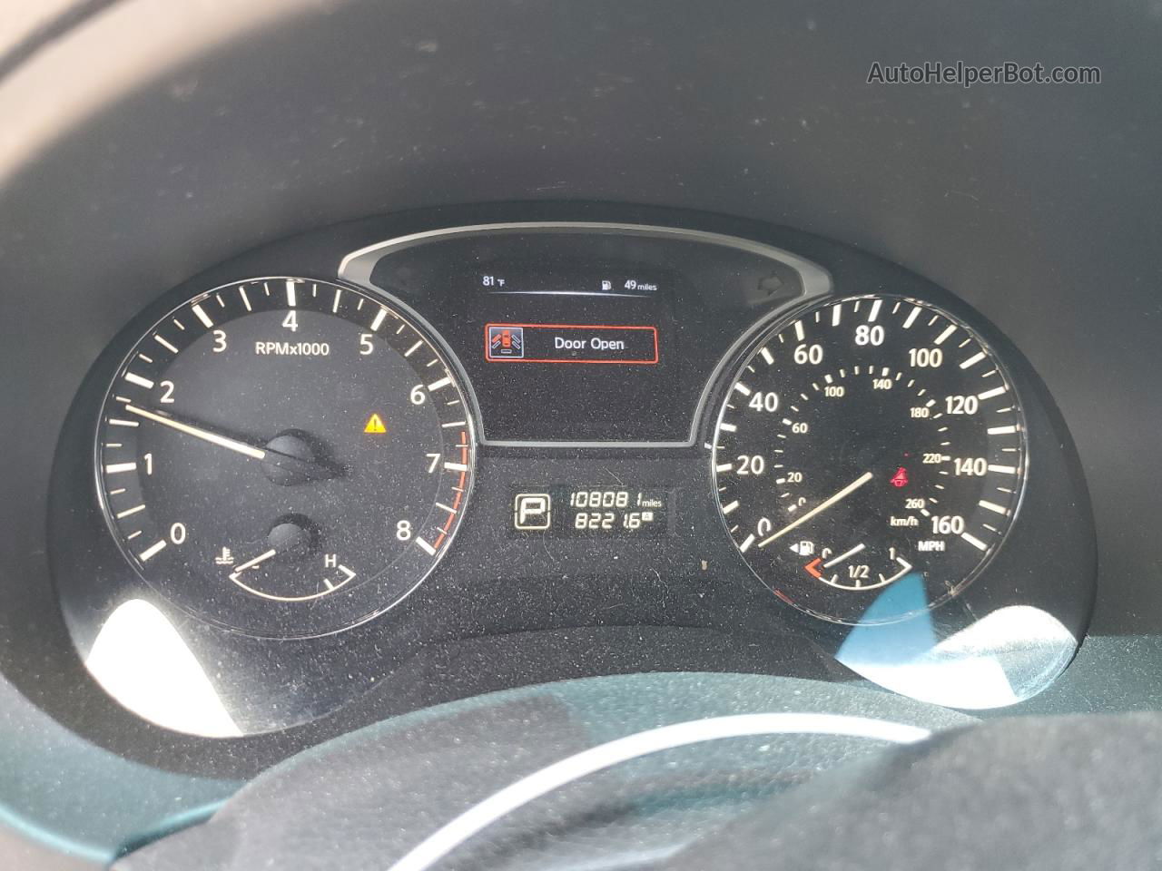 2015 Nissan Altima 2.5 Черный vin: 1N4AL3AP3FC200554