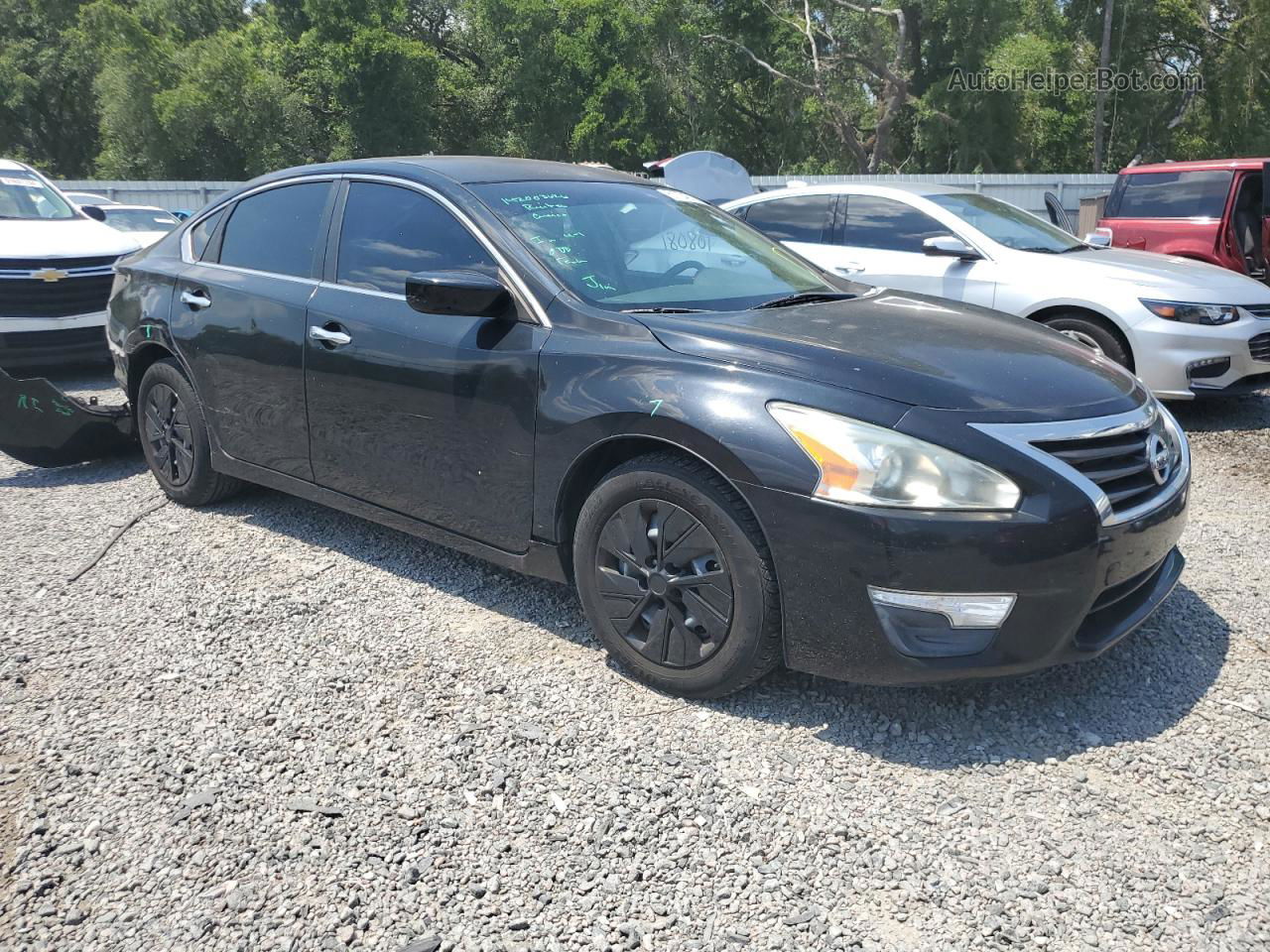 2015 Nissan Altima 2.5 Черный vin: 1N4AL3AP3FC200554