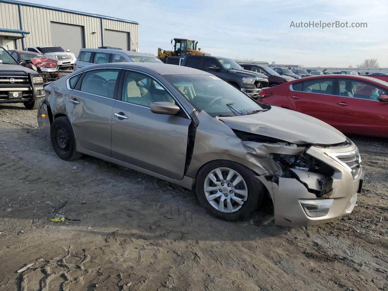 2015 Nissan Altima 2.5 Beige vin: 1N4AL3AP3FC212235