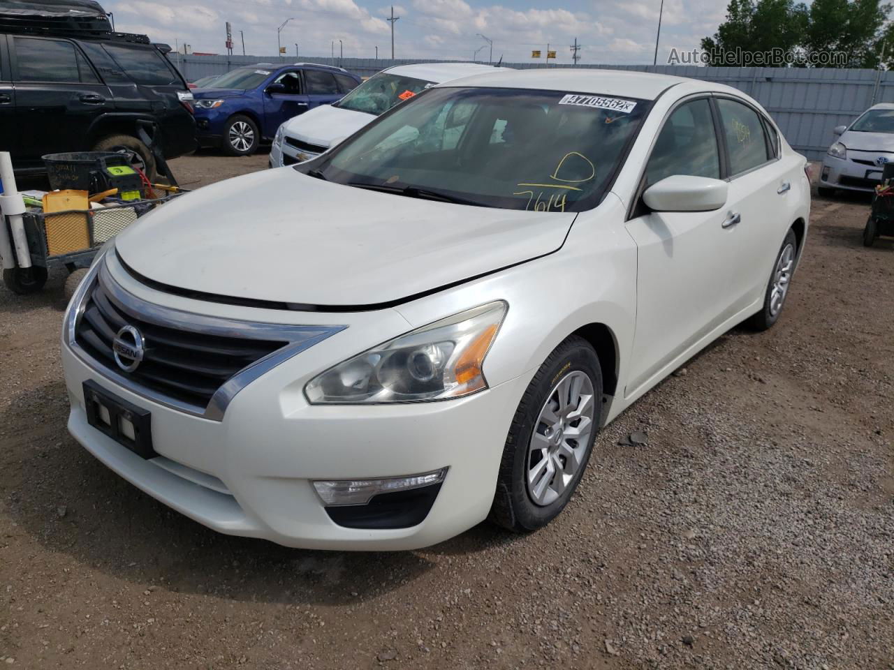 2015 Nissan Altima 2.5 White vin: 1N4AL3AP3FC217614