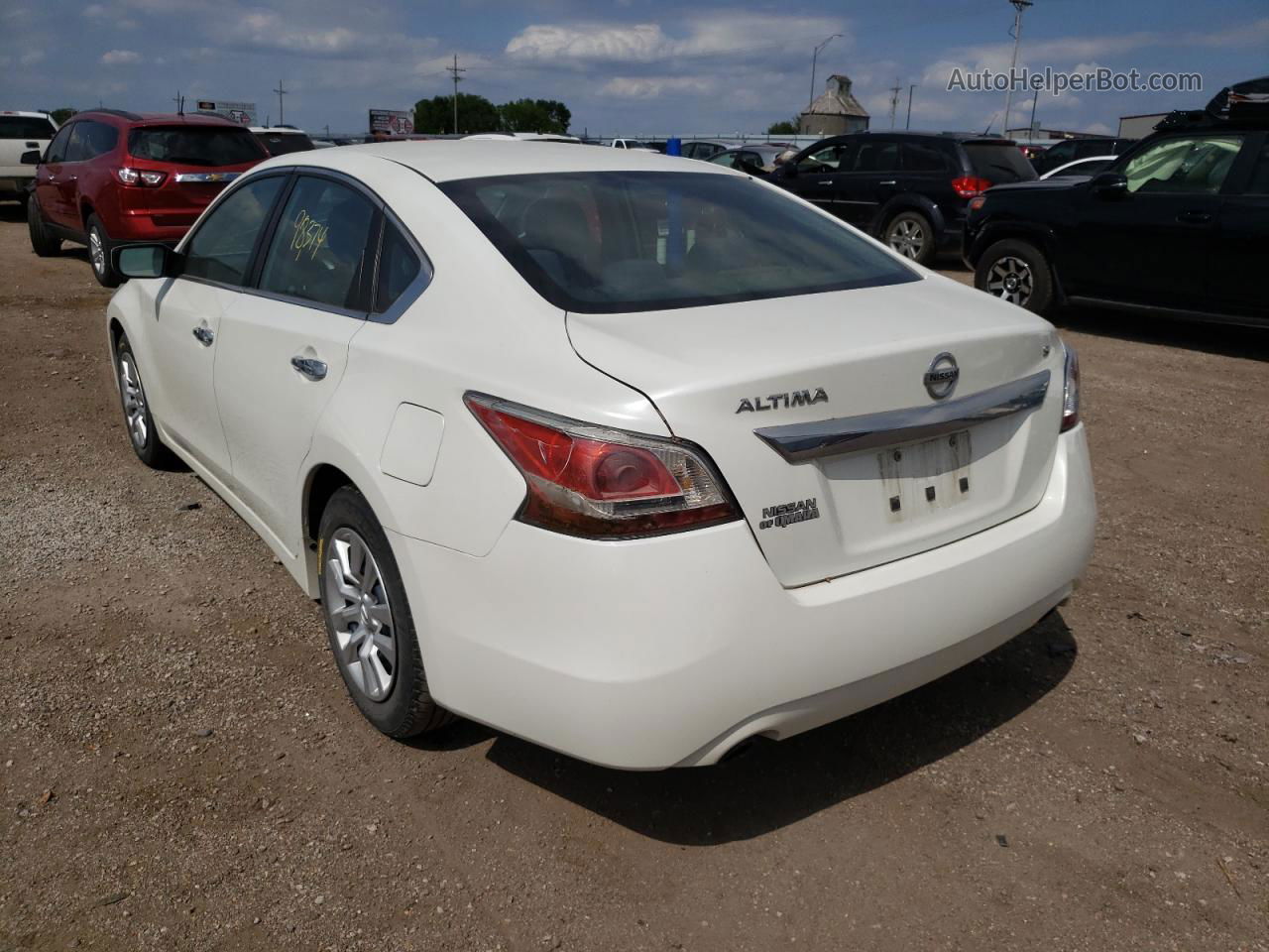 2015 Nissan Altima 2.5 Белый vin: 1N4AL3AP3FC217614