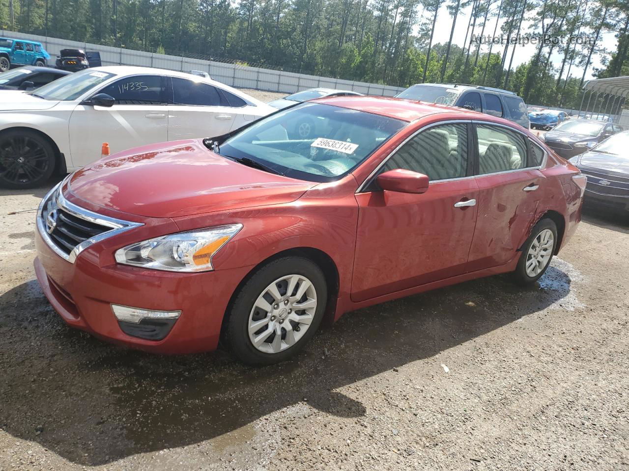 2015 Nissan Altima 2.5 Red vin: 1N4AL3AP3FC266702