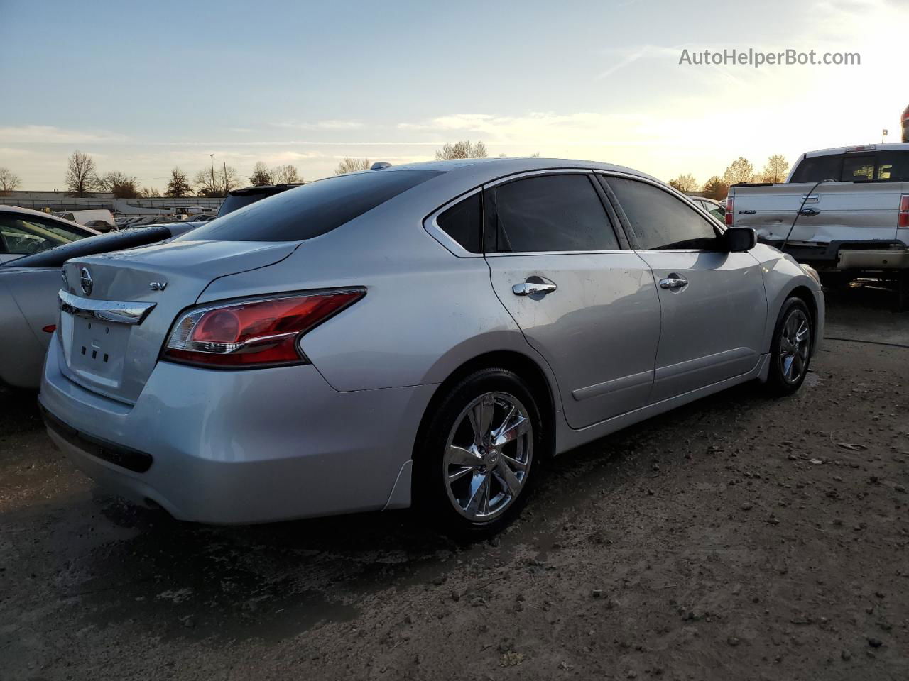 2015 Nissan Altima 2.5 Серебряный vin: 1N4AL3AP3FC282978