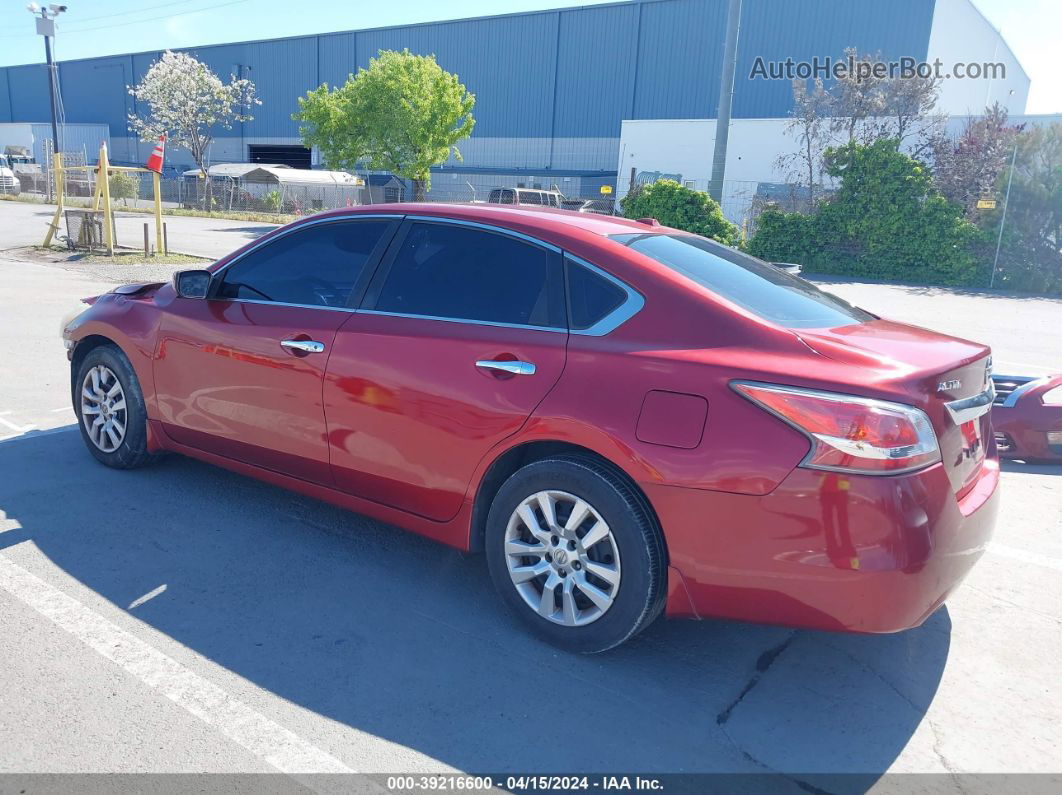 2015 Nissan Altima 2.5 S Maroon vin: 1N4AL3AP3FC412564