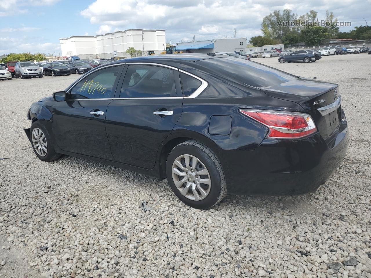 2015 Nissan Altima 2.5 Black vin: 1N4AL3AP3FC417683