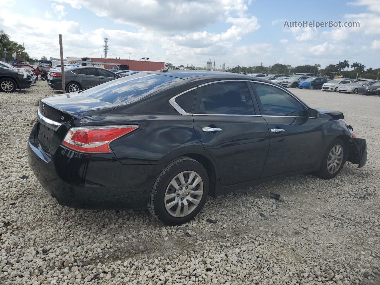 2015 Nissan Altima 2.5 Black vin: 1N4AL3AP3FC417683