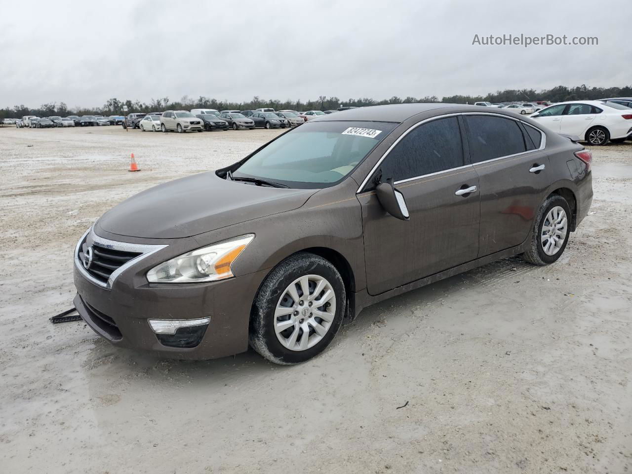 2015 Nissan Altima 2.5 Серый vin: 1N4AL3AP3FC433513