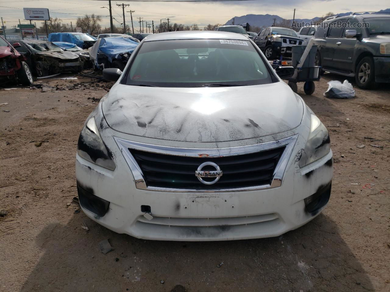 2015 Nissan Altima 2.5 White vin: 1N4AL3AP3FC435164