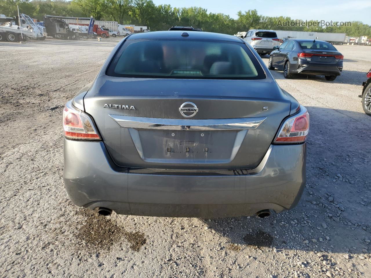 2015 Nissan Altima 2.5 Gray vin: 1N4AL3AP3FC436007