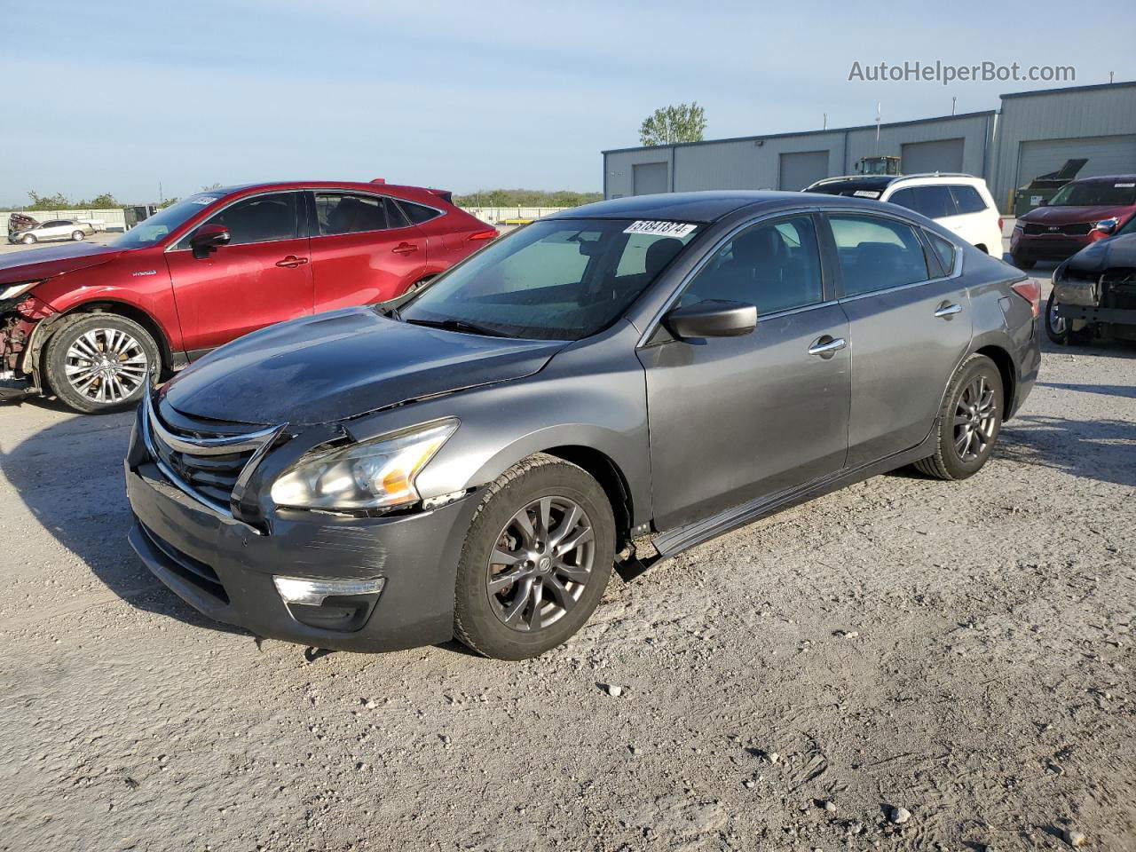 2015 Nissan Altima 2.5 Gray vin: 1N4AL3AP3FC436007