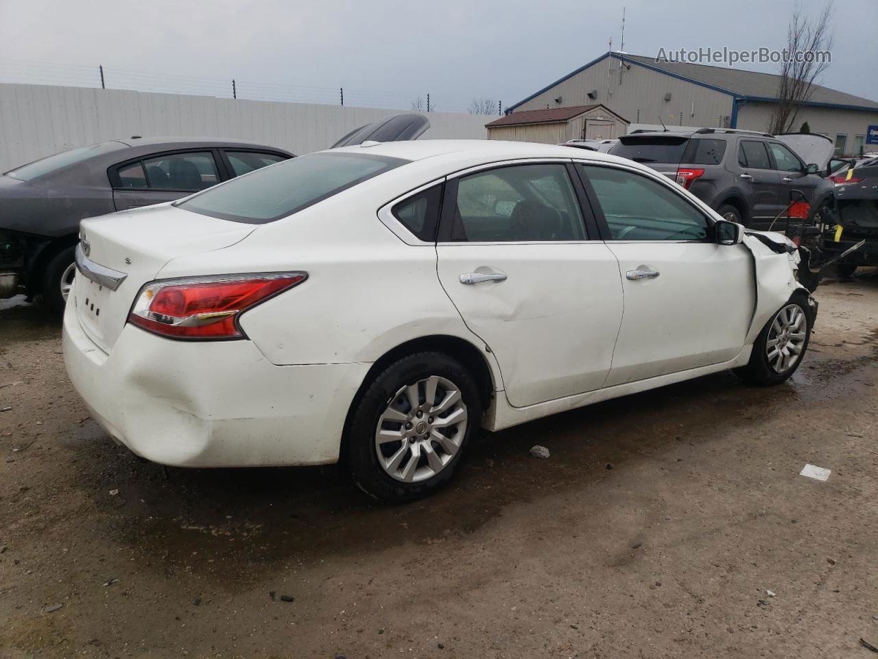 2015 Nissan Altima 2.5 White vin: 1N4AL3AP3FC437156