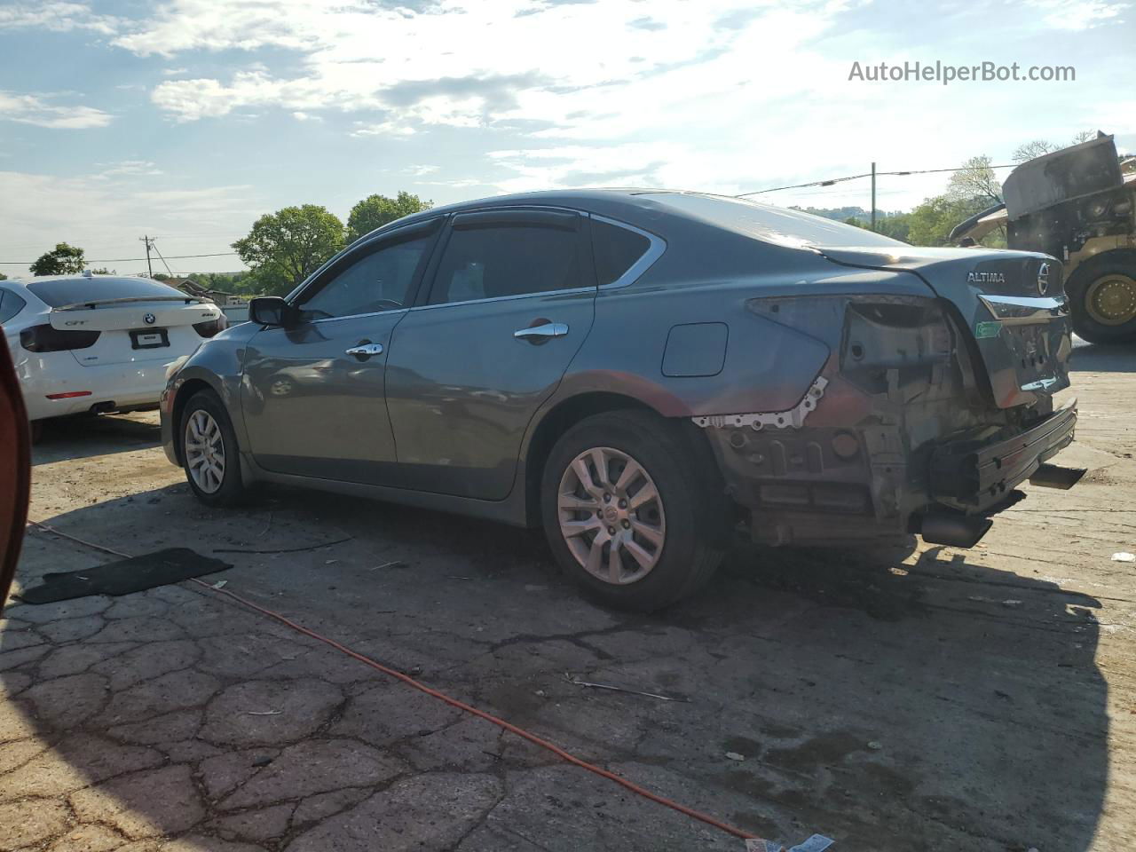 2015 Nissan Altima 2.5 Gray vin: 1N4AL3AP3FC444656