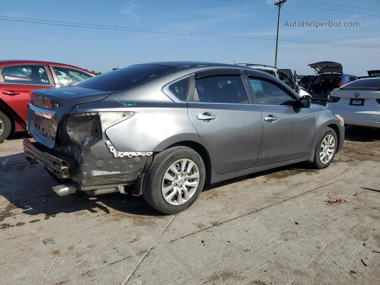 2015 Nissan Altima 2.5 Gray vin: 1N4AL3AP3FC444656