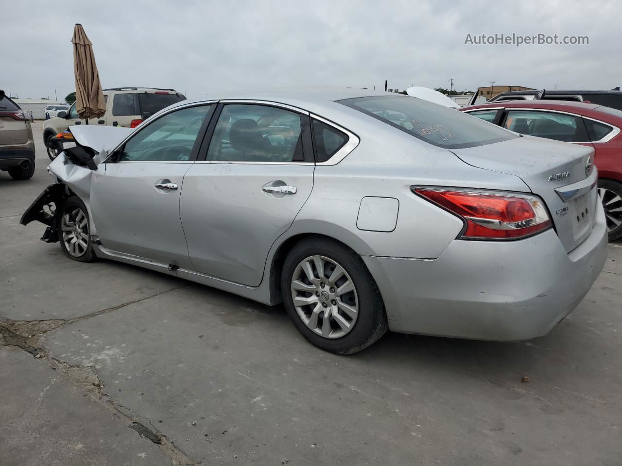 2015 Nissan Altima 2.5 Серебряный vin: 1N4AL3AP3FC455351