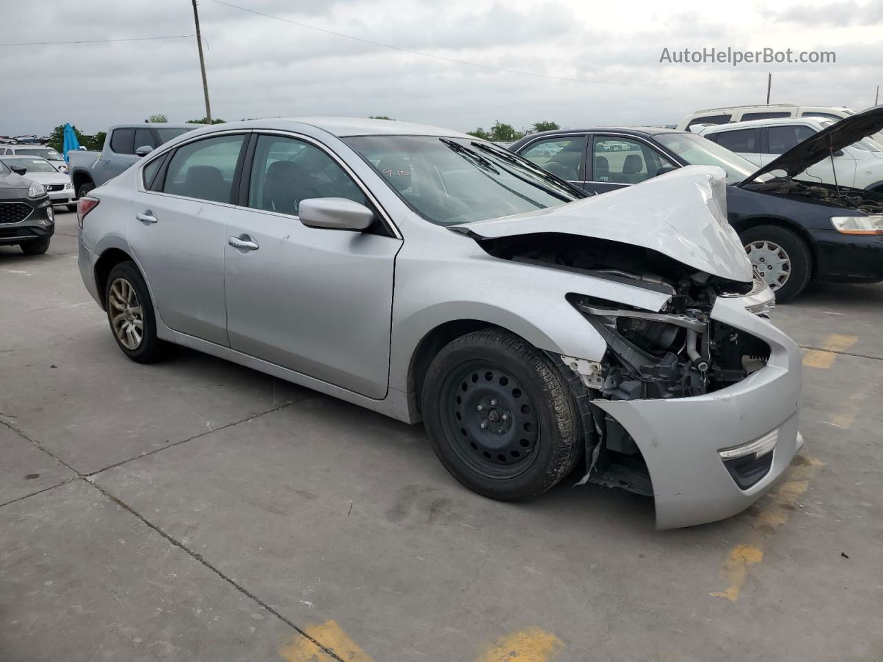 2015 Nissan Altima 2.5 Silver vin: 1N4AL3AP3FC455351