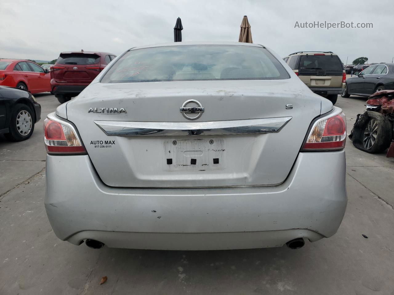 2015 Nissan Altima 2.5 Silver vin: 1N4AL3AP3FC455351