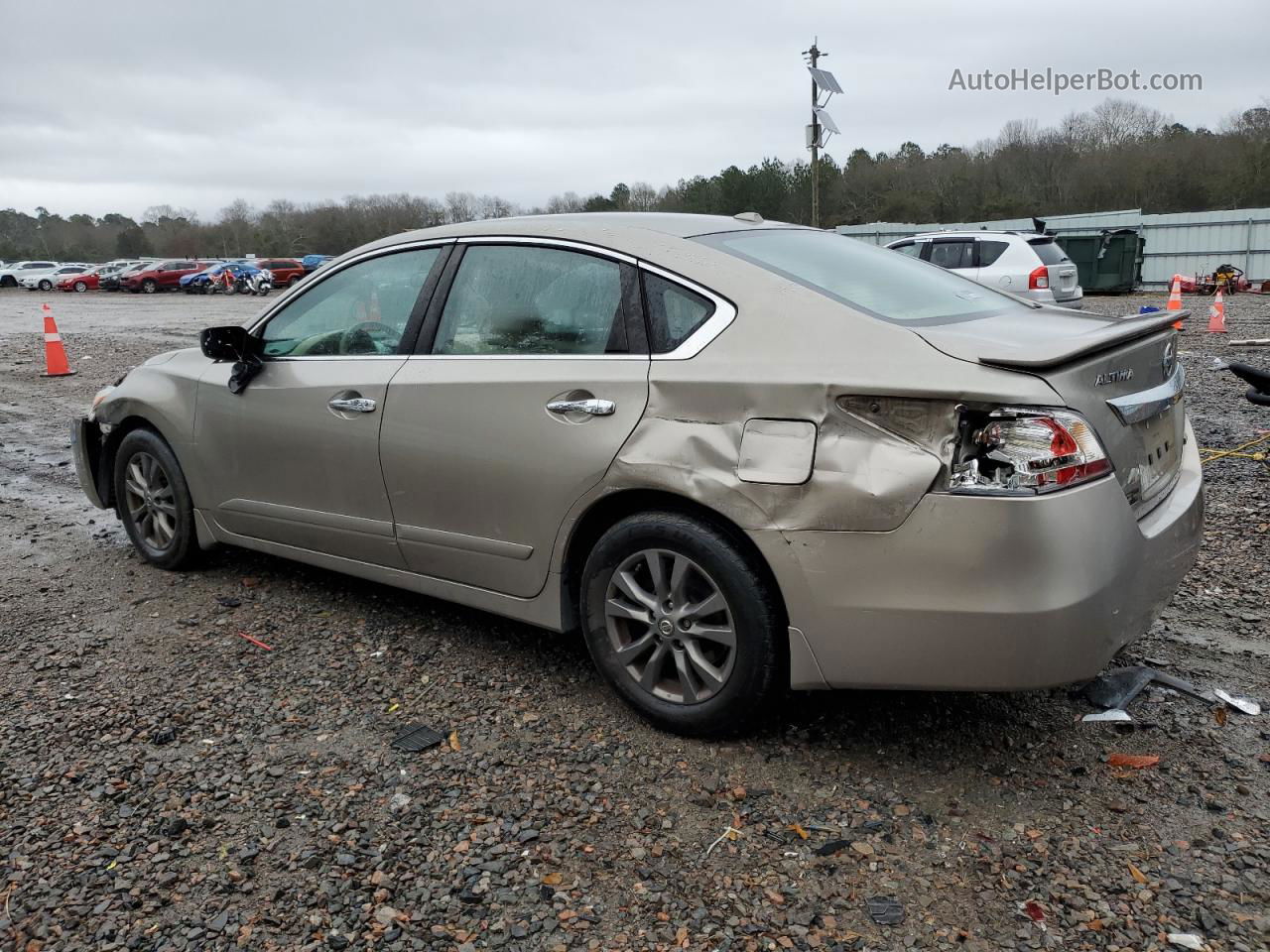 2015 Nissan Altima 2.5 Бежевый vin: 1N4AL3AP3FC456970