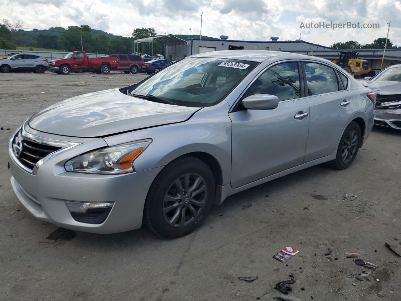 2015 Nissan Altima 2.5 Silver vin: 1N4AL3AP3FC499575