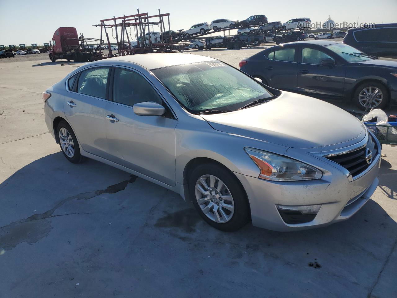 2015 Nissan Altima 2.5 Серебряный vin: 1N4AL3AP3FC574050