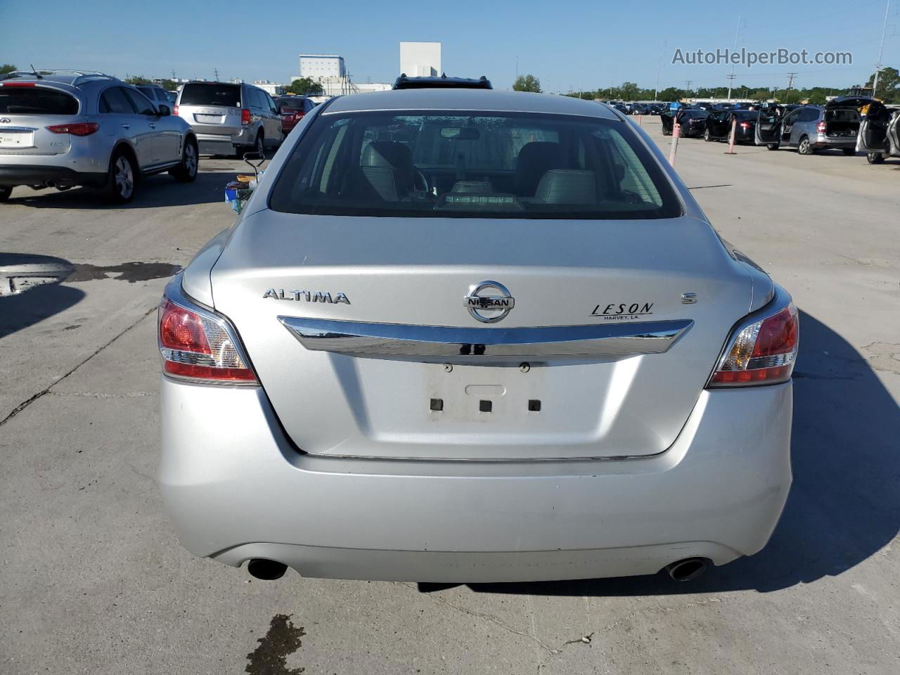 2015 Nissan Altima 2.5 Серебряный vin: 1N4AL3AP3FC574050