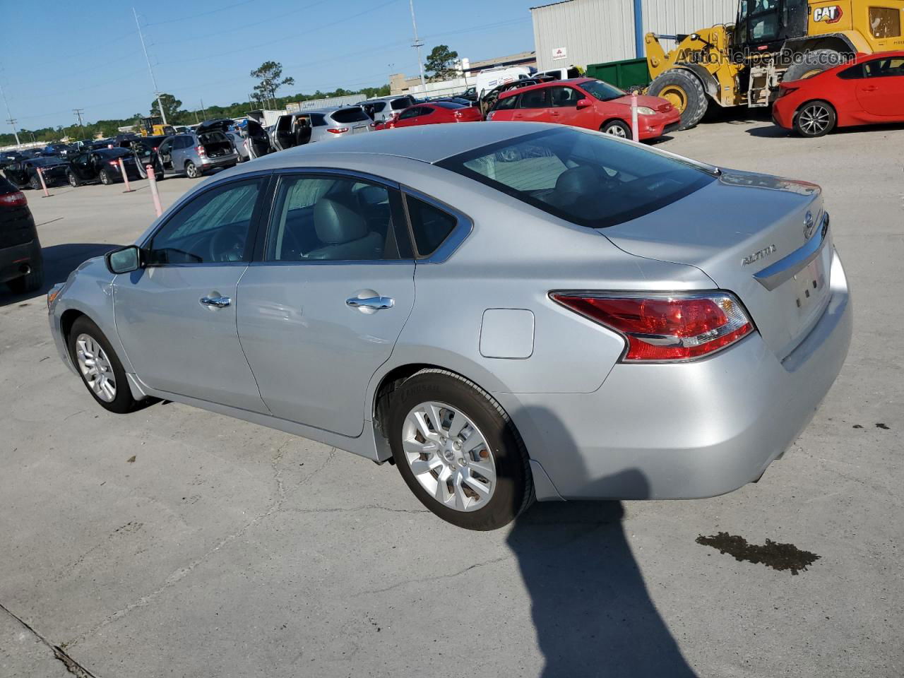 2015 Nissan Altima 2.5 Silver vin: 1N4AL3AP3FC574050