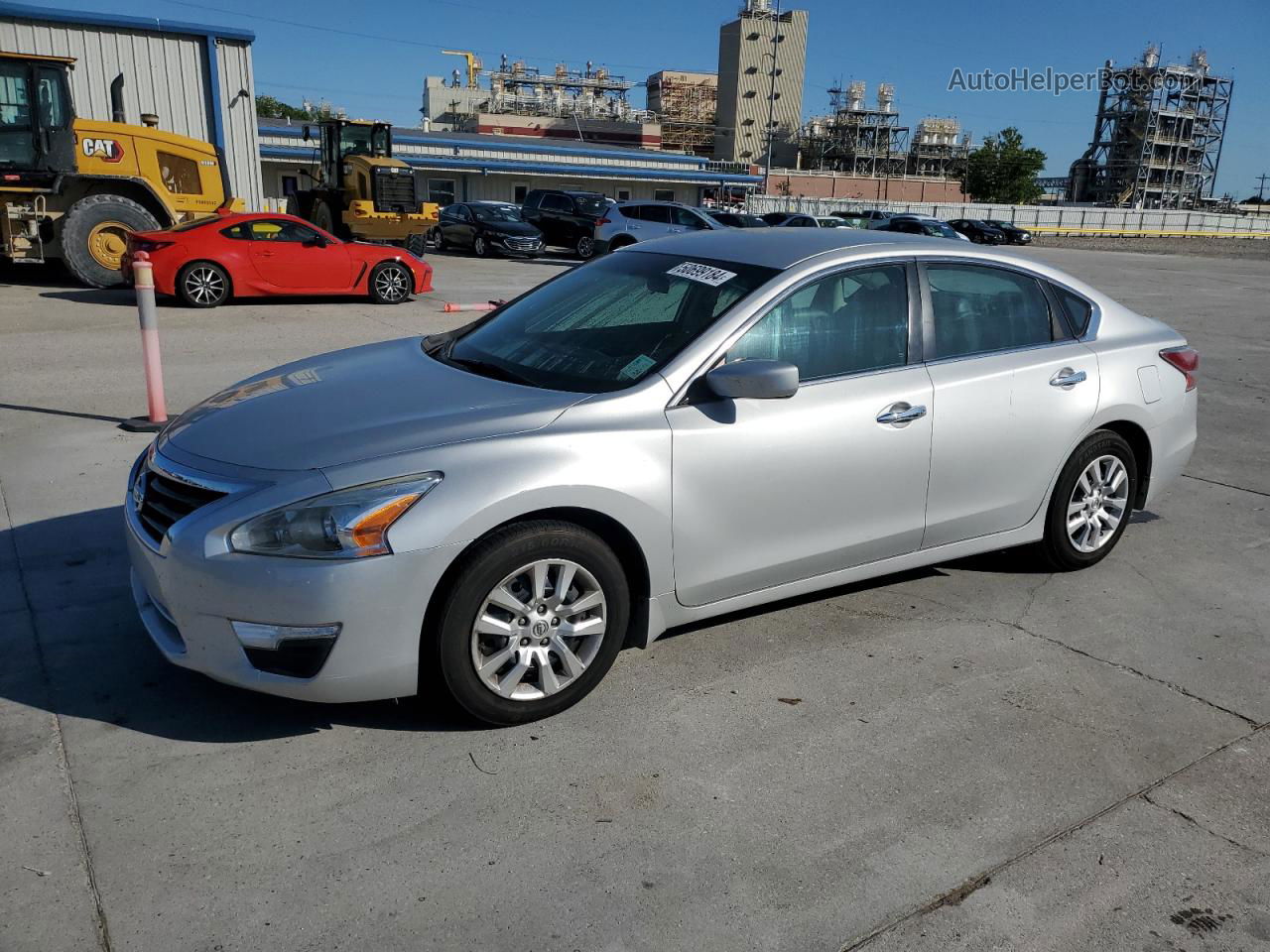 2015 Nissan Altima 2.5 Silver vin: 1N4AL3AP3FC574050