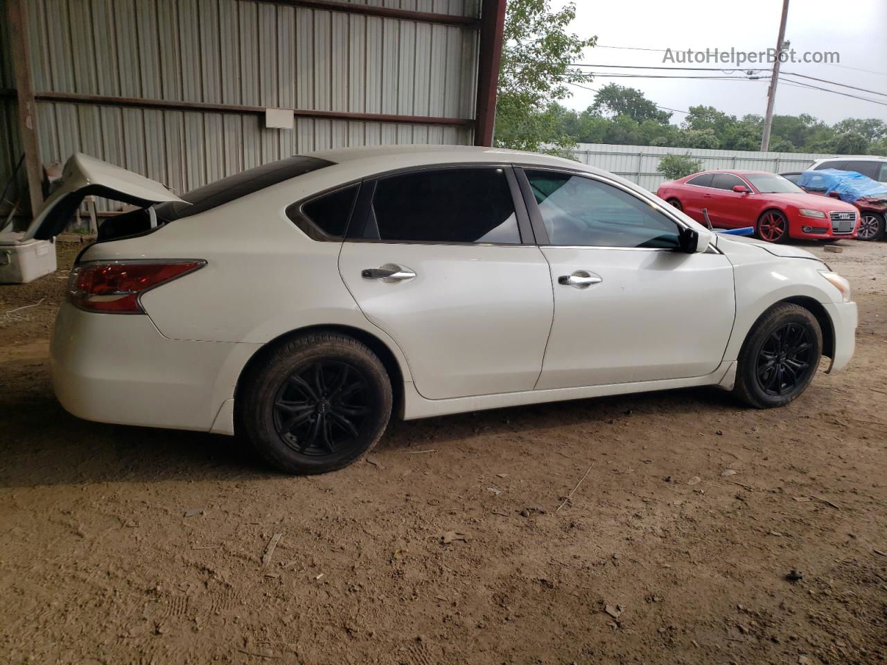 2015 Nissan Altima 2.5 White vin: 1N4AL3AP3FC574288