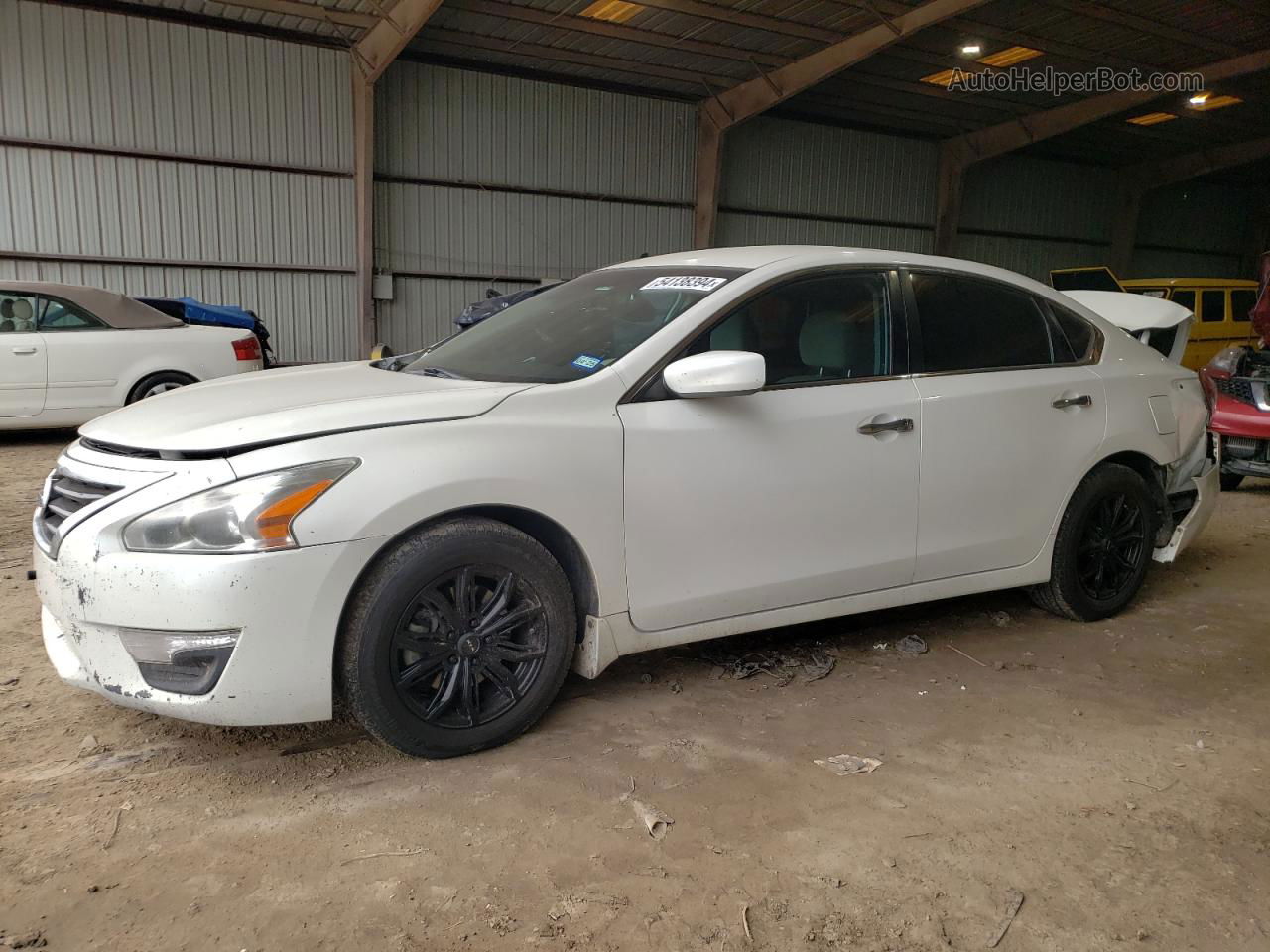 2015 Nissan Altima 2.5 White vin: 1N4AL3AP3FC574288