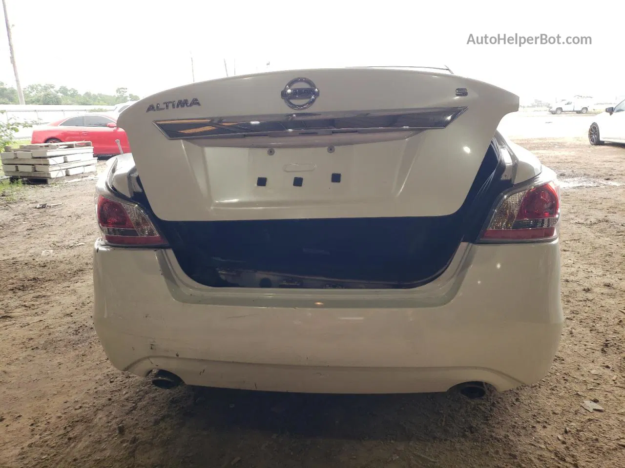 2015 Nissan Altima 2.5 White vin: 1N4AL3AP3FC574288