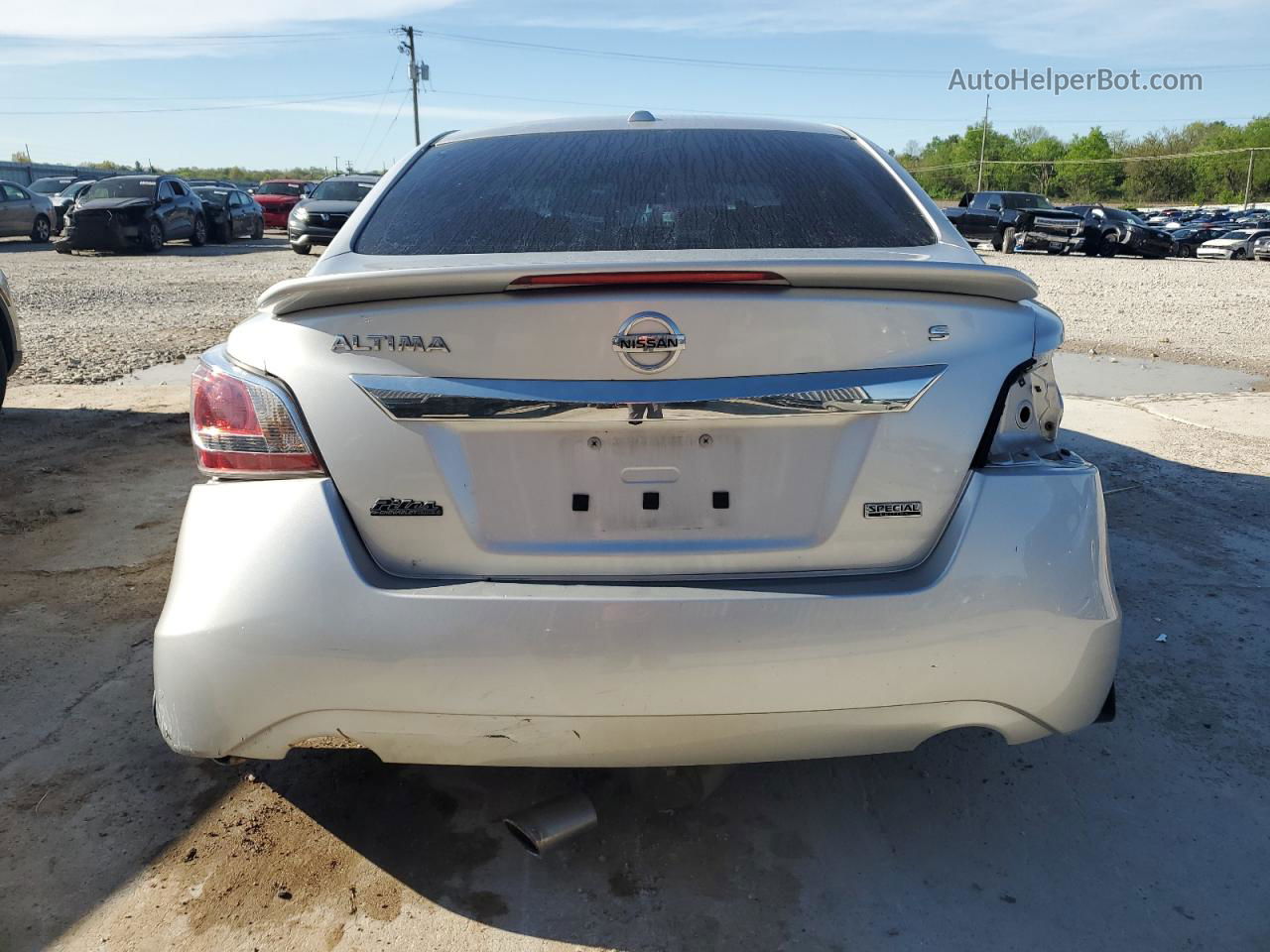 2015 Nissan Altima 2.5 Silver vin: 1N4AL3AP3FC579491