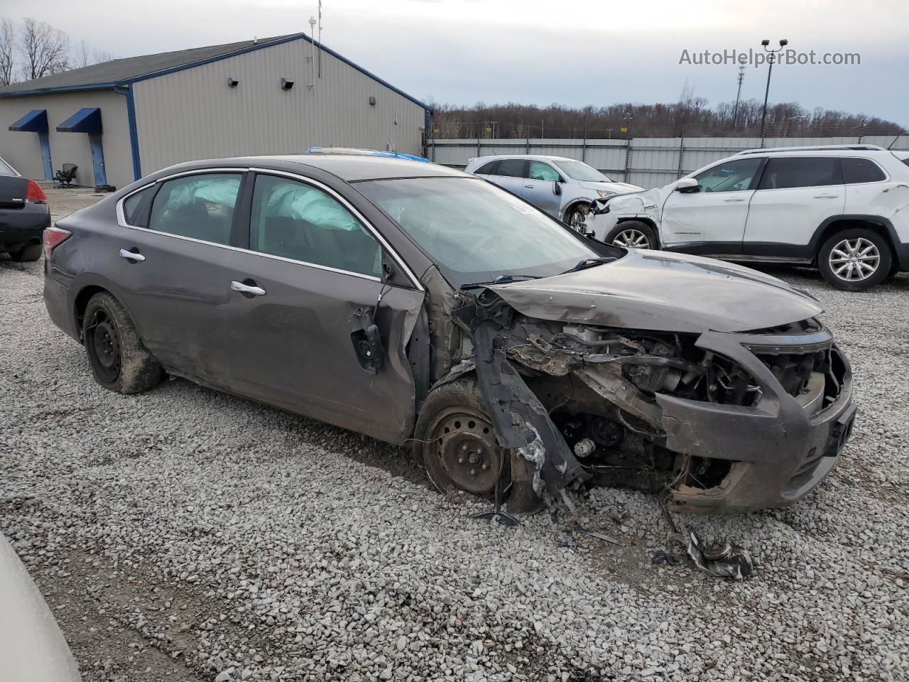 2015 Nissan Altima 2.5 Brown vin: 1N4AL3AP3FN300447