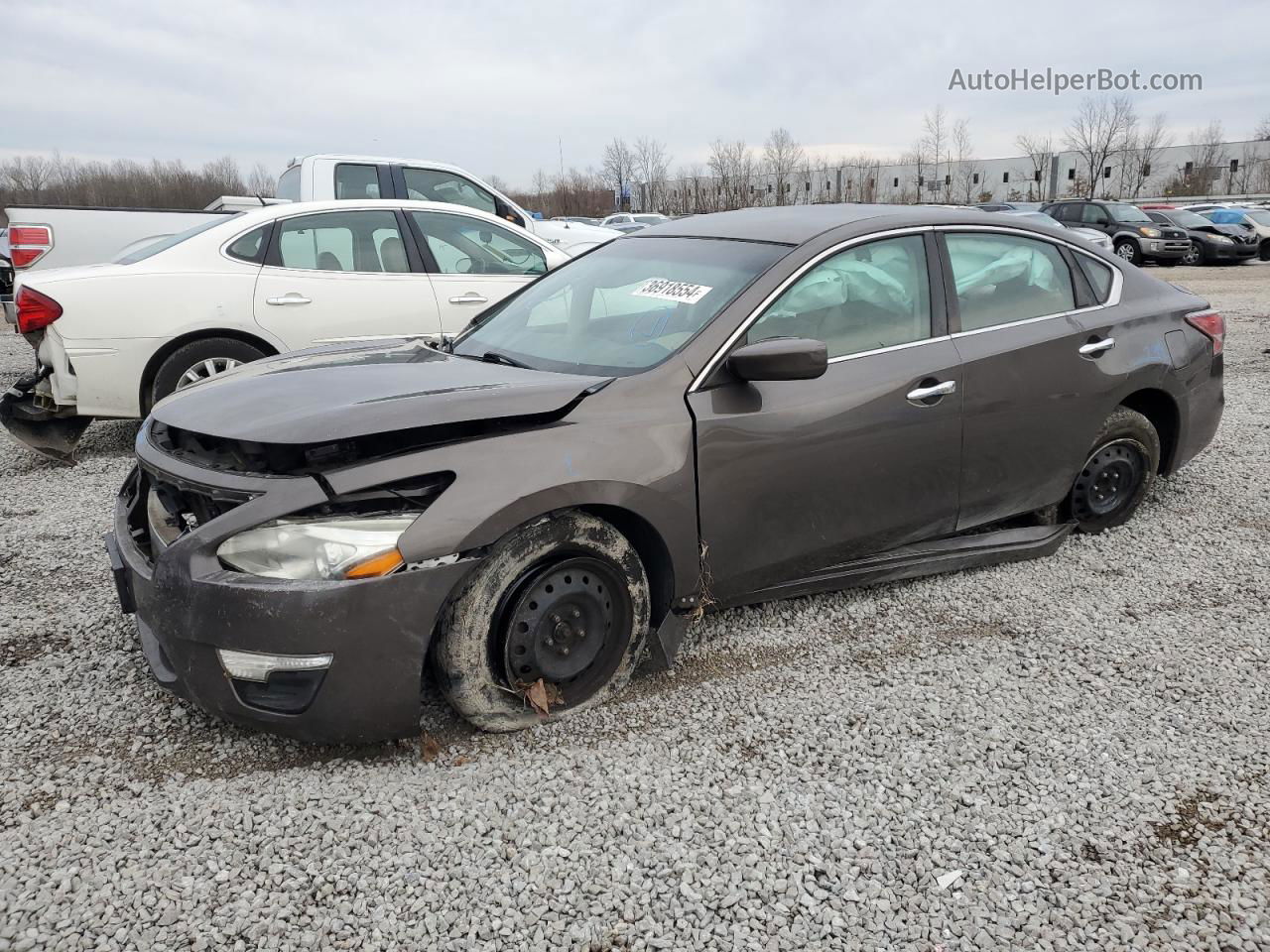 2015 Nissan Altima 2.5 Brown vin: 1N4AL3AP3FN300447