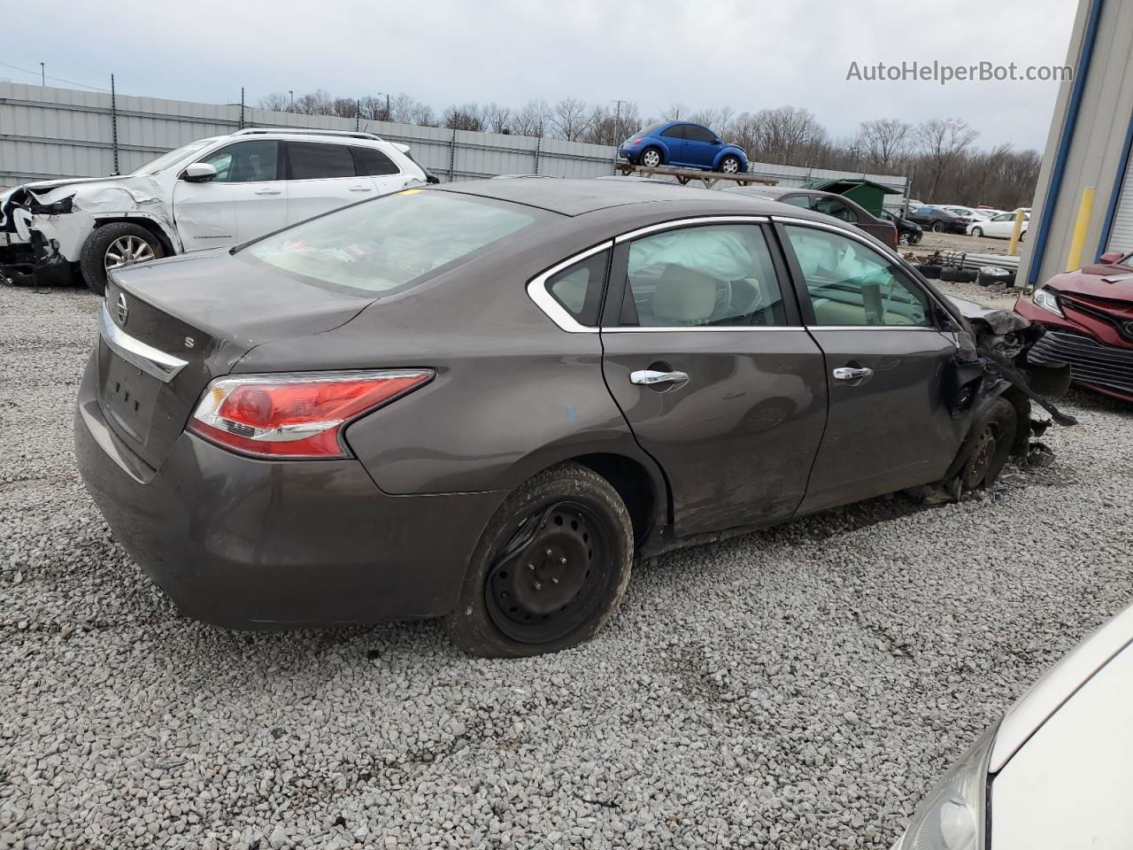 2015 Nissan Altima 2.5 Brown vin: 1N4AL3AP3FN300447