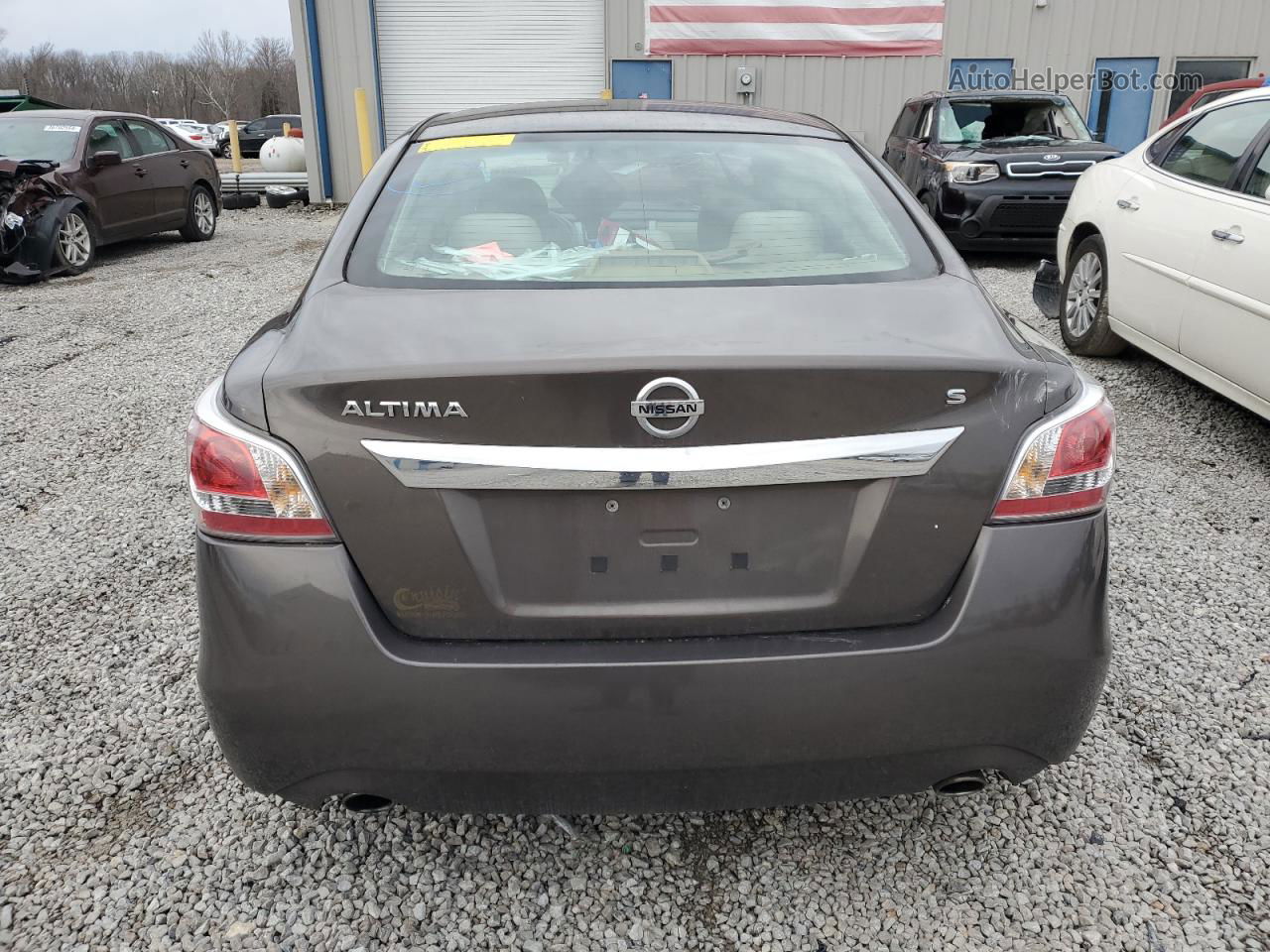 2015 Nissan Altima 2.5 Brown vin: 1N4AL3AP3FN300447