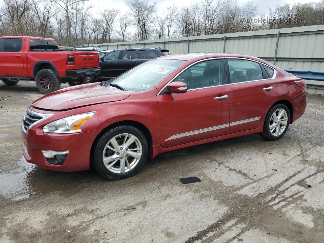 2015 Nissan Altima 2.5 Burgundy vin: 1N4AL3AP3FN338549