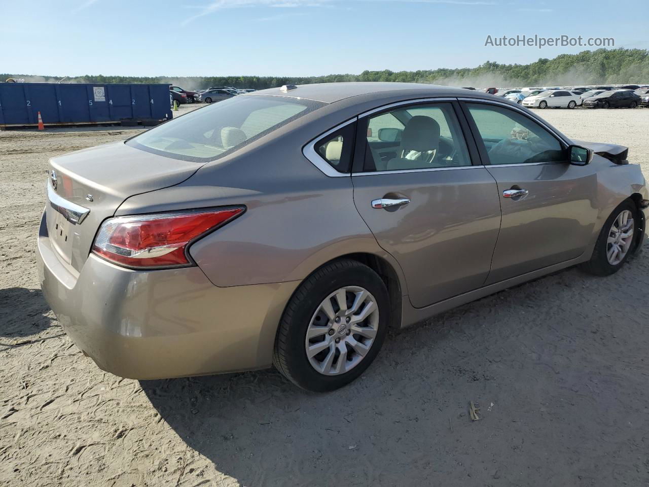 2015 Nissan Altima 2.5 Бежевый vin: 1N4AL3AP3FN362589