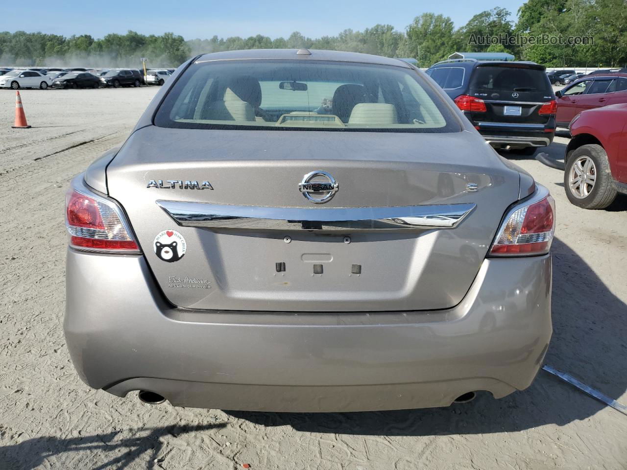 2015 Nissan Altima 2.5 Бежевый vin: 1N4AL3AP3FN362589