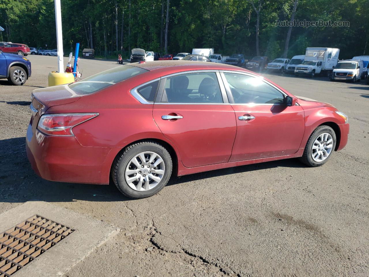 2015 Nissan Altima 2.5 Maroon vin: 1N4AL3AP3FN383331