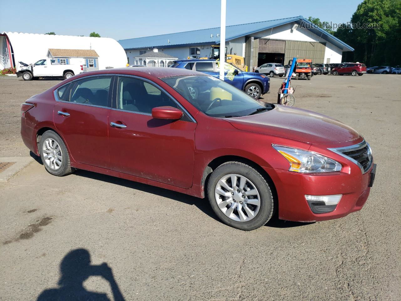 2015 Nissan Altima 2.5 Maroon vin: 1N4AL3AP3FN383331