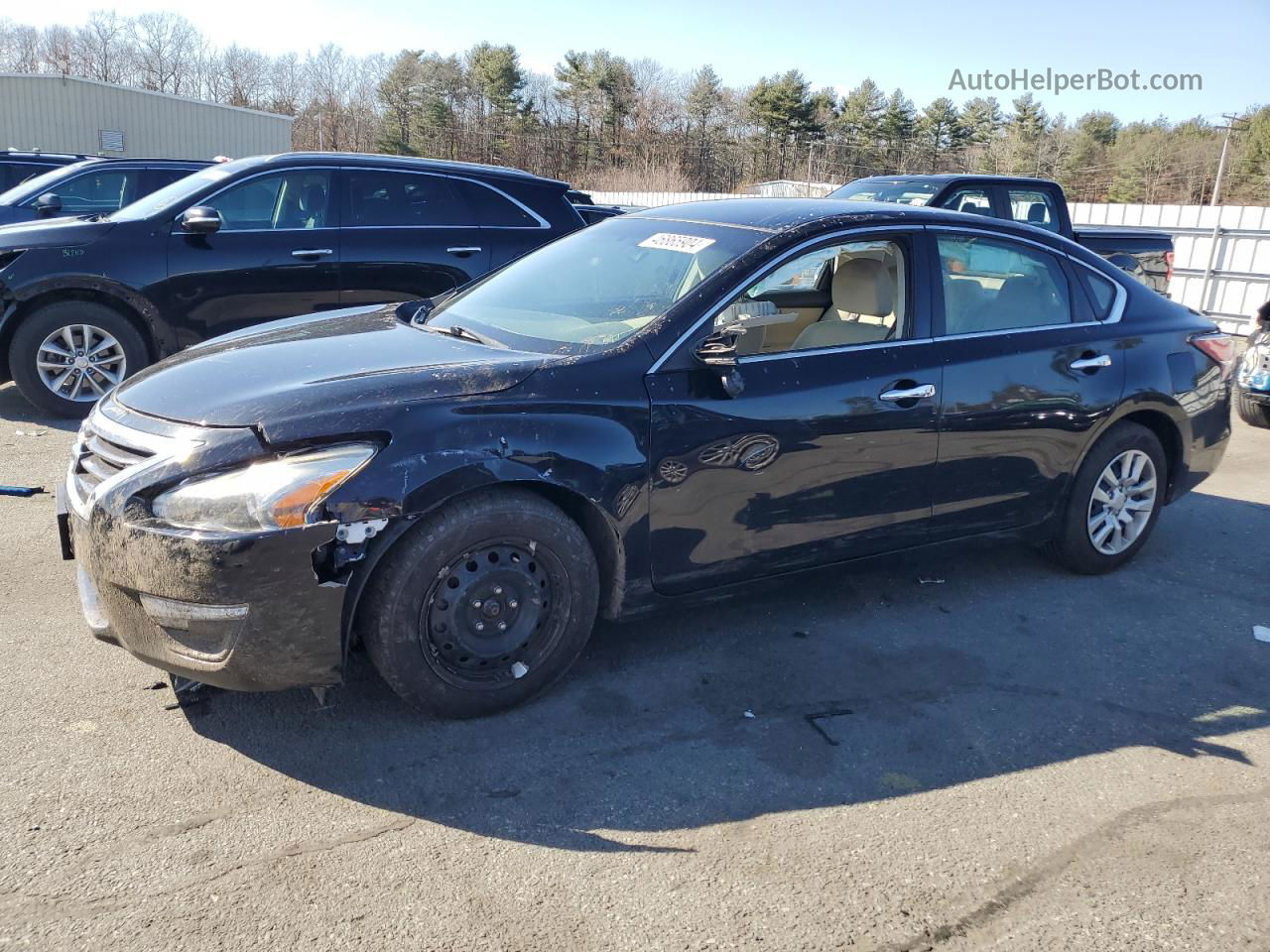 2015 Nissan Altima 2.5 Black vin: 1N4AL3AP3FN383829