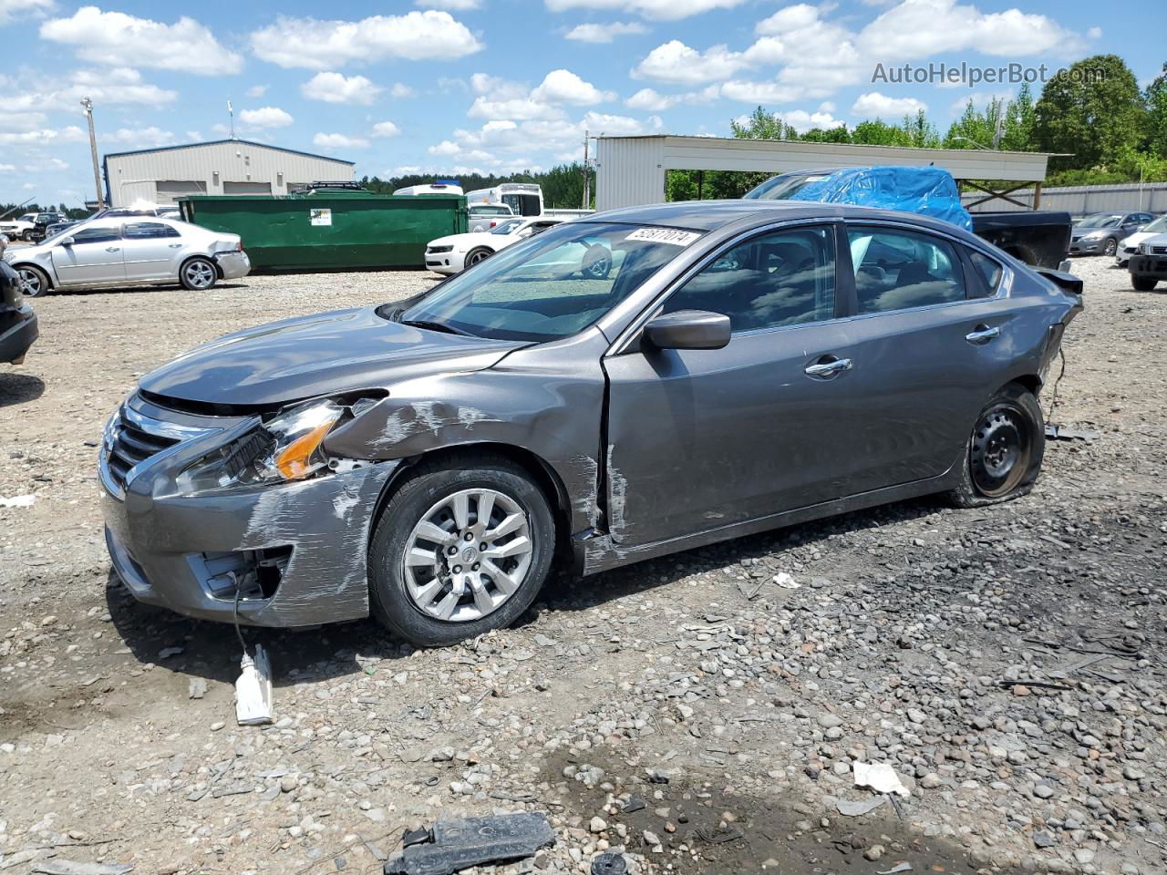 2015 Nissan Altima 2.5 Gray vin: 1N4AL3AP3FN389193