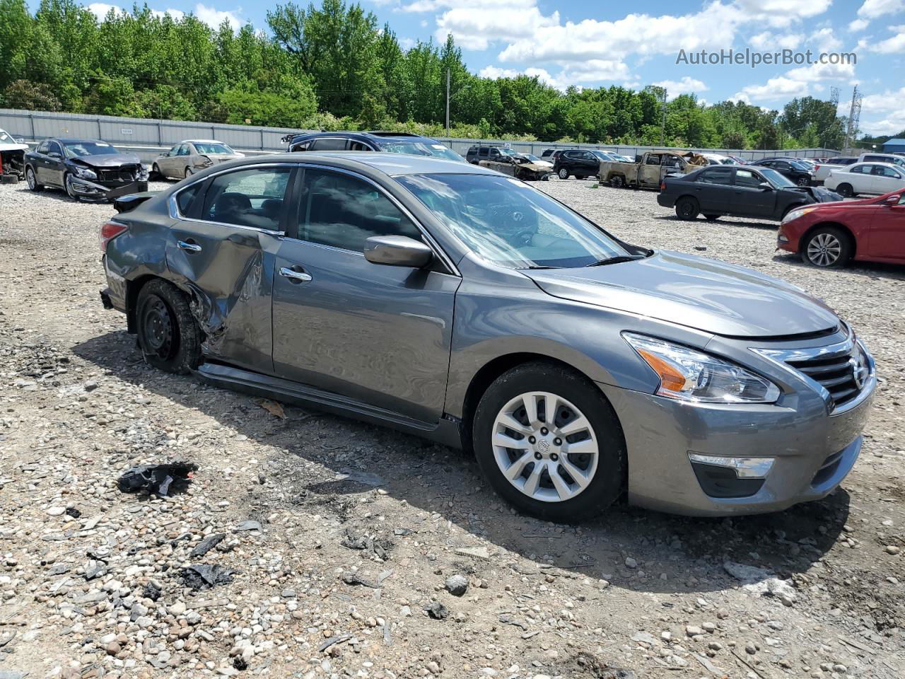 2015 Nissan Altima 2.5 Gray vin: 1N4AL3AP3FN389193