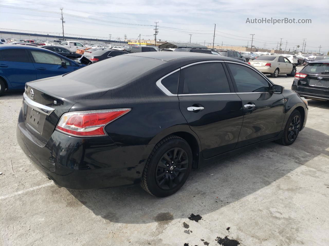 2015 Nissan Altima 2.5 Black vin: 1N4AL3AP3FN393423