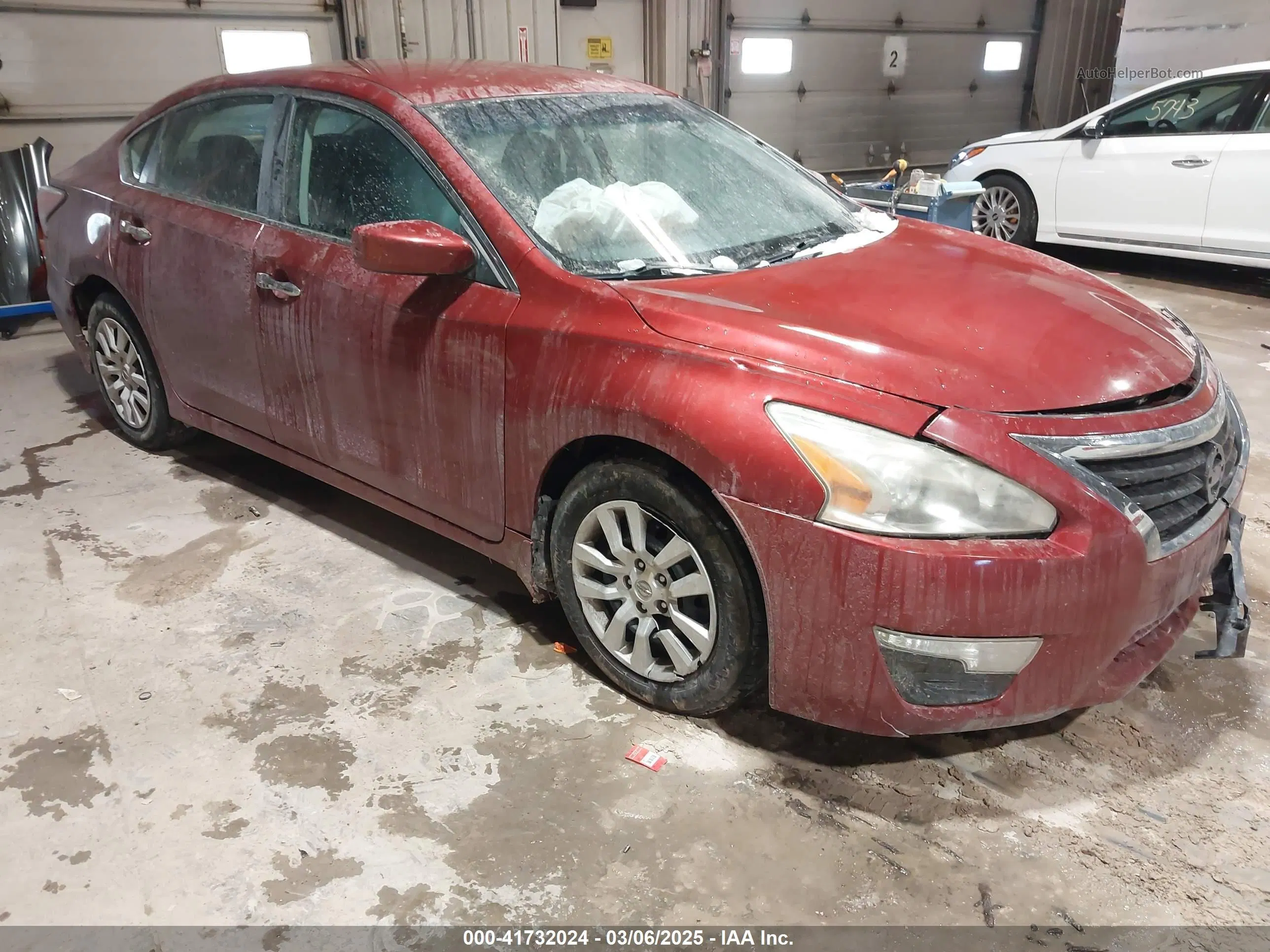 2015 Nissan Altima 2.5 S Red vin: 1N4AL3AP3FN882274