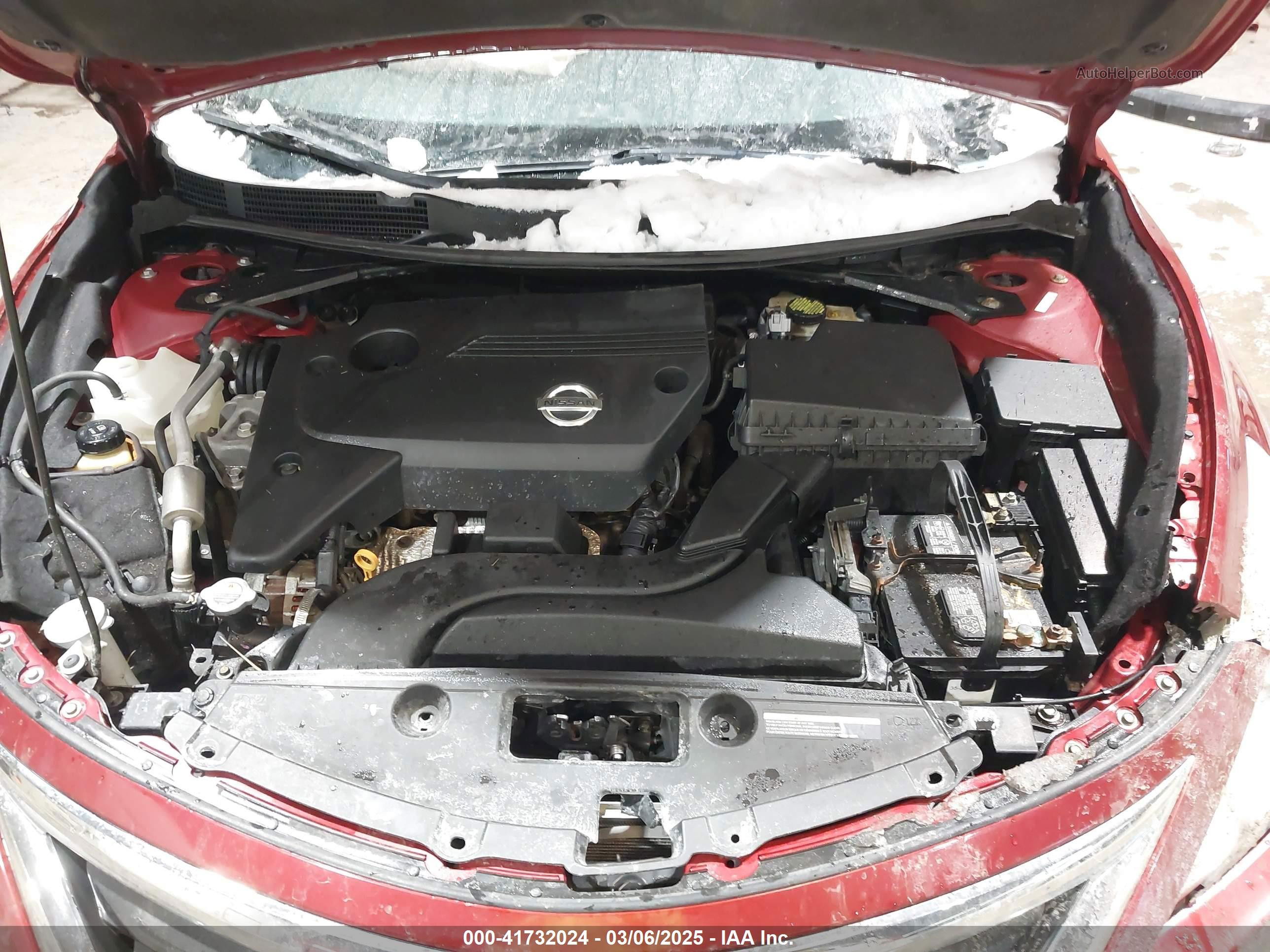 2015 Nissan Altima 2.5 S Red vin: 1N4AL3AP3FN882274