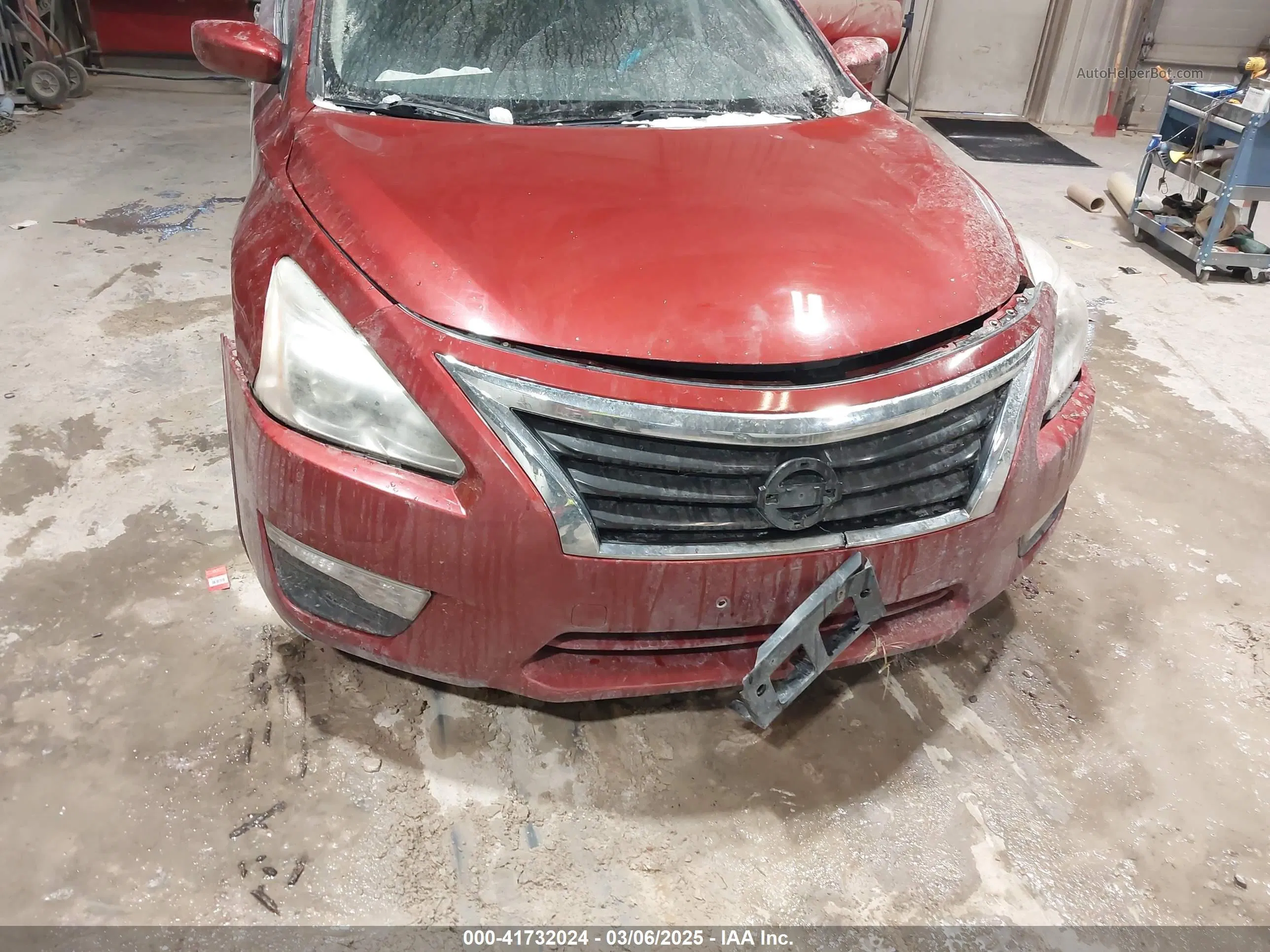 2015 Nissan Altima 2.5 S Red vin: 1N4AL3AP3FN882274
