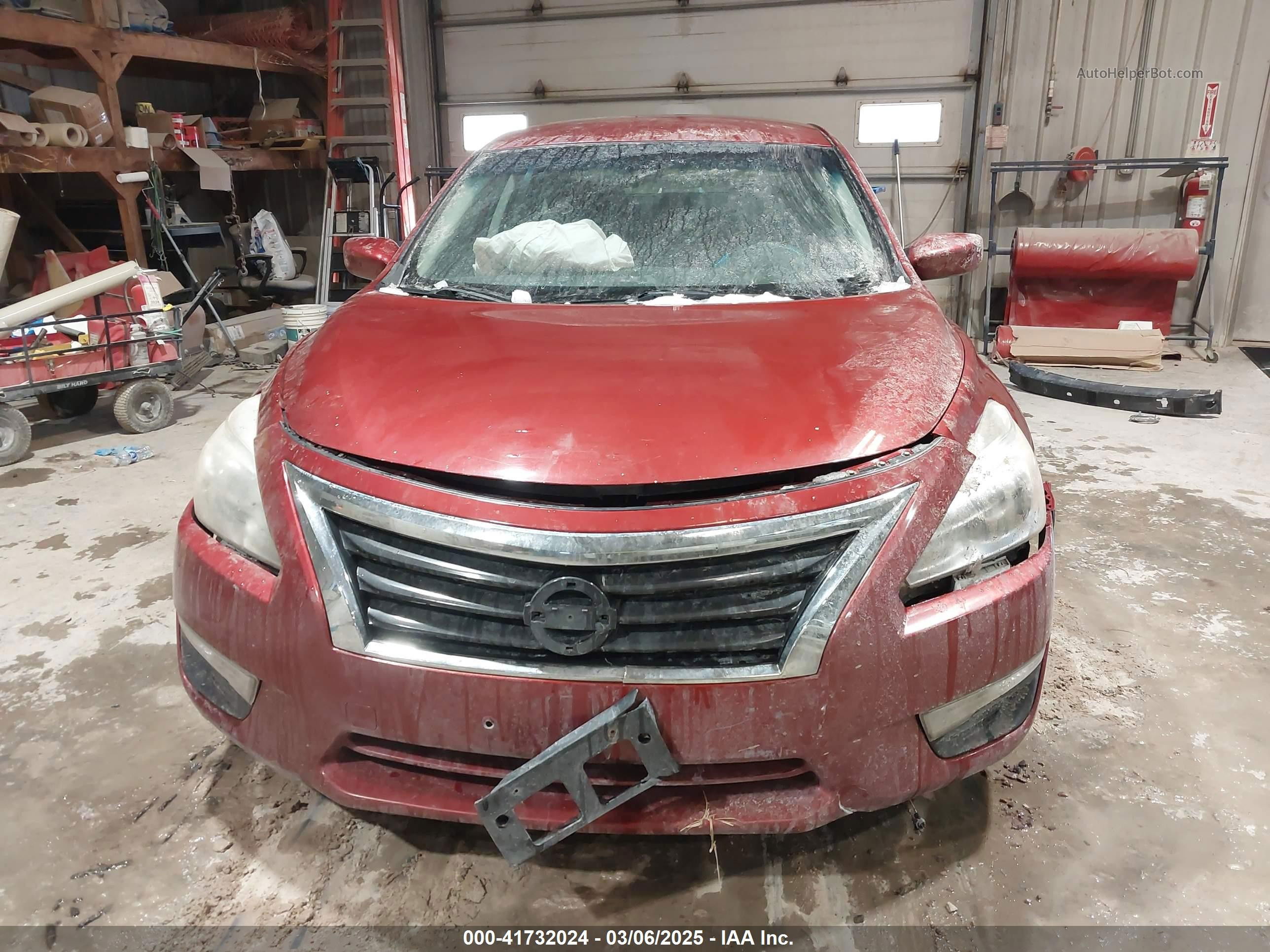 2015 Nissan Altima 2.5 S Red vin: 1N4AL3AP3FN882274